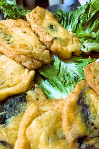 Chiles rellenos © 2026 Jane Simon Ammeson